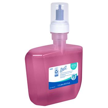 Scott Pro Liquid Hand Soap With Moisturizers, Pink, Floral Scent, 1.2 L Bottle