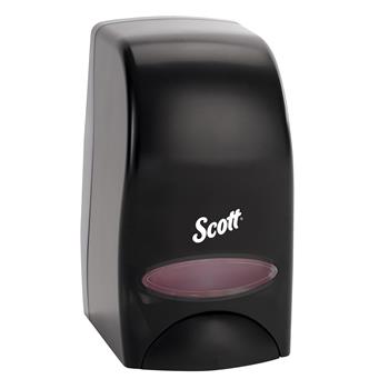 Scott Essential High Capacity Manual Skin Care Dispenser, 4.85 in x 8.36 in x 5.43 in, Black
