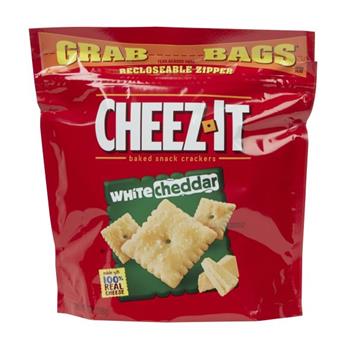 Cheez-It Crackers, White Cheddar, 7 oz, 6 Bags/Case