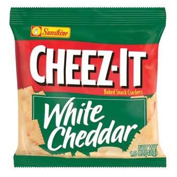 Cheez-It&#174; Crackers, White Cheddar, 60/CT