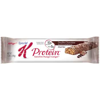 Special K Protein Meal Bars, Double Chocolate, 1.59 oz, 8/Box