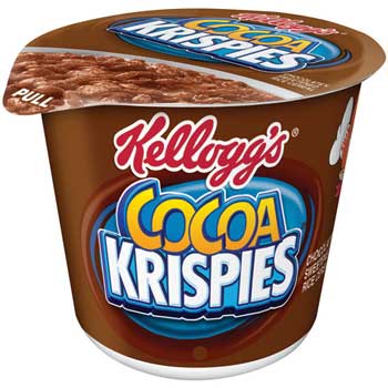 Cocoa Krispies Single-Serve Cereal Cups, 1.5 oz., 6/BX