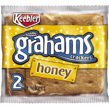 Keebler Honey Graham Crackers, 0.49 oz, 200/Case