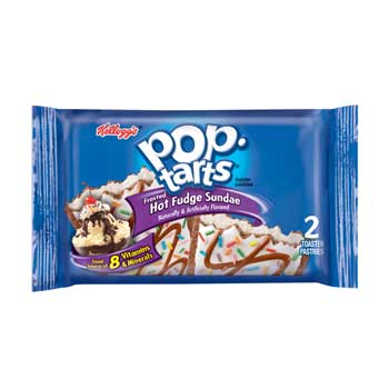 Pop-Tarts Frosted Hot Fudge Sundae, 3.38 oz., 6/BX