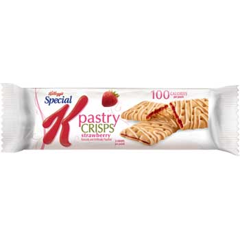 Special K Pastry Crisps, Strawberry, 0.88 oz, 9/Box