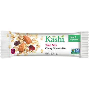 Kashi TLC Chewy Granola Bars, Trail Mix, 35 g, 6/BX