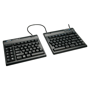 Kinesis Freestyle2 Keyboard for PC with V3 Accessory Installed