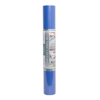 Con-Tact Self-Adhesive Liner Roll, 18&quot; x 50 ft, Royal Blue