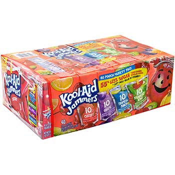 Kool-Aid&#174; Jammers Juice Pouch Variety Pack, 6 oz., 40/PK