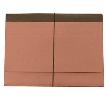 Star Filing Reinforced Redrope Expanding Wallet, 5 1/4&quot; Expansion, Legal, Redrope, 10/PK