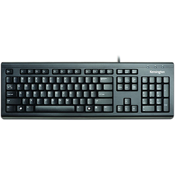Kensington Keyboard for Life - Wired - PS/2, USB - 104 Keys - Black