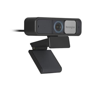 Kensington Webcam, 1920 x 1080 Video, 30 fps, 93 degree Field View, USB, Black