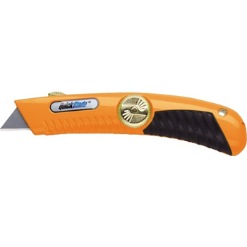W.B. Mason Co. QuickBlade™ Auto-Retractable Knife, Orange, 10/CS