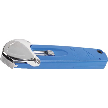 W.B. Mason Co. S7™ Safety Cutter Utility Knife , Blue/Gray, 12/CS