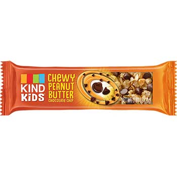 KIND Kids Chewy Peanut Butter Chocolate Chip Granola Bars, 4.86 oz., 6/PK