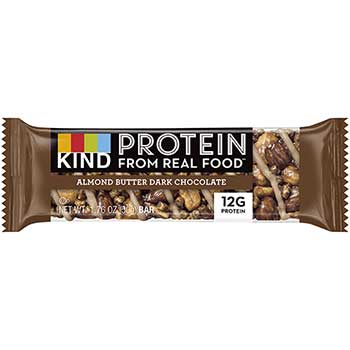KIND Protein From Real Food™ Almond Butter Dark Chocolate, 1.76 oz., 12/PK
