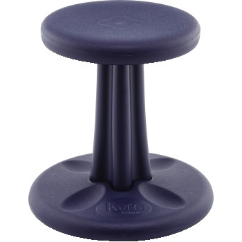 Kore Kids Wobble Chair, 14&quot;, Dark Blue