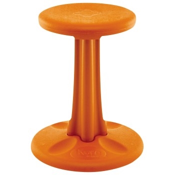 Kore Kids Wobble Chair, 16&quot;, Orange