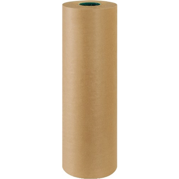 W.B. Mason Co. Poly Coated Kraft Paper Roll, 24 in x 600 ft, 50 lbs, Kraft