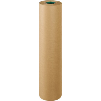 W.B. Mason Co. Poly Coated Kraft Paper Roll, 36 in x 600 ft, 50#, Kraft