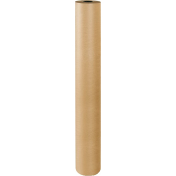 W.B. Mason Co. Poly Coated Kraft Paper Roll, 60 in x 600 ft, 50 lbs, Kraft