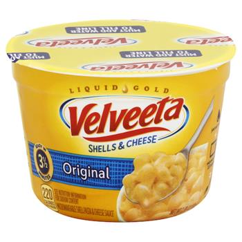 Velveeta Shells And Cheese Original Cups, 2.39 oz, 10/Case