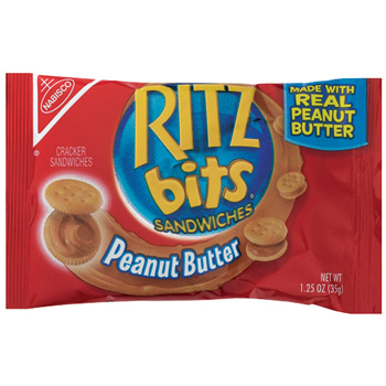Ritz&#174; Bits, Peanut Butter, 60/CS