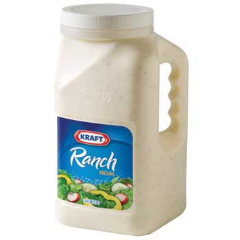 Kraft Ranch Dressing, 1 Gallon, 4/CS