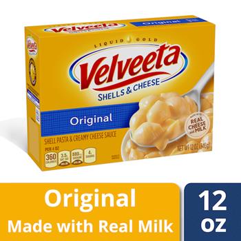 Velveeta Shells and Cheese Original, 12 oz, 24/Case