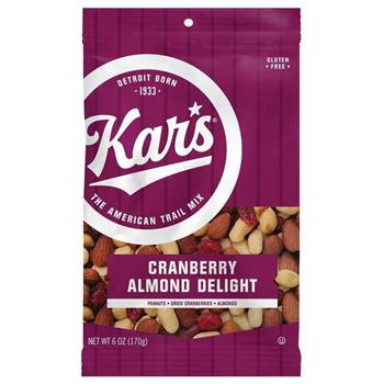 Kar&#39;s Cranberry Almond Delight, 6 oz, 12/Case