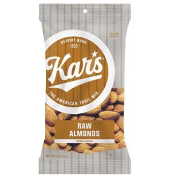Kar&#39;s Raw Almonds, 3 oz, 12/Case