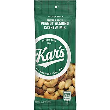 Kar&#39;s Peanut Almond Cashew Mix, 1.75 oz. Bag, 72/CS