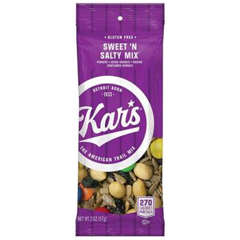 Kar&#39;s Trail Mix, Sweet &#39;N Salty, 2 oz, 72/Case