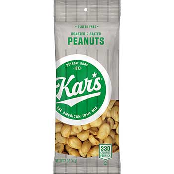 Kar&#39;s Salted Peanuts, 3 oz., 72/CS