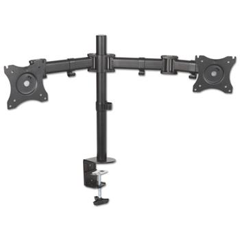 Kantek Monitor Arm, Dual Monitor, Articulating, 32 x 3 x 17 1/2, Black
