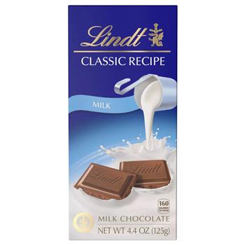 Lindt Classic Recipe Milk Chocolate Candy Bar, 12 Bars/Box, 6 Boxes/Case