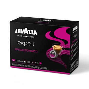 Lavazza Expert Capsules, Gusto Intenso, Double Shot Espresso, 36/Box