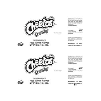 Cheetos Crunchy, 16 oz, 6/Case
