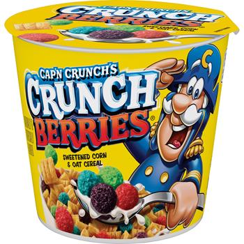 Cap&#39;n Crunch&#174; Cereal Cup, Berry, 12/CS