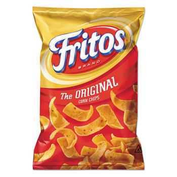 Fritos Corn Chips, 3.25 oz Bag, 36/CS