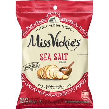 Miss Vickie&#39;s Sea Salt, 1.875 oz, 24/Case