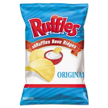 Ruffles Original Potato Chips, 1.5 oz. per Bag, 64/CS