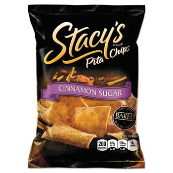 Stacy&#39;s Pita Chips, 1.5 oz Bag, Cinnamon Sugar, 24/Case