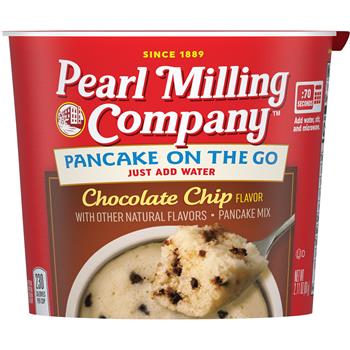 Pearl Milling Company Chocolate Chip Pancake Cup, 2.11oz, 12/CS