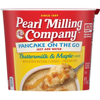 Pearl Milling Company Buttermilk Maple Pancake Cup, 2.11oz, 12/CS