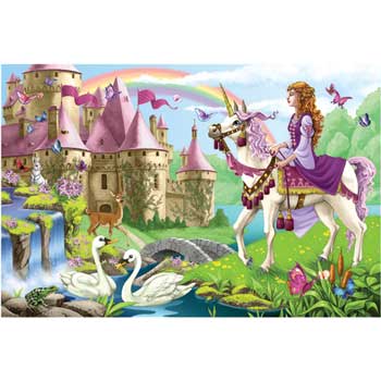 Melissa &amp; Doug&#174; Fairy Tale Castle Floor Puzzle