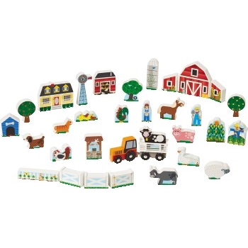 Melissa &amp; Doug&#174; Wooden Toy Sets, Farm &amp; Tractor