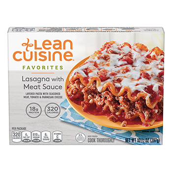 Lean Cuisine Favorites Lasagna with Meat Sauce, 10.5 oz, 3/PK