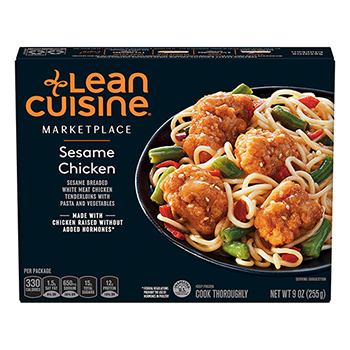 Lean Cuisine Marketplace Sesame Chicken, 9 oz, 3/PK