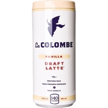 La Colombe&#174; Vanilla Draft Latte, Cold Brew Coffee, 9 oz., 12/CS